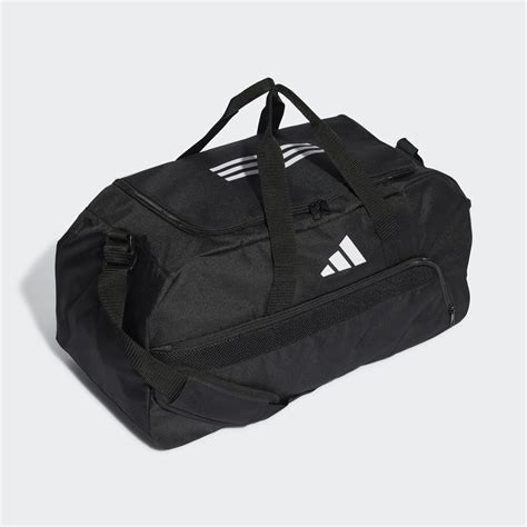 adidas tiro sporttasche größe l|adidas Tiro League Duffel Bag Gr. L Schwarz Weiss.